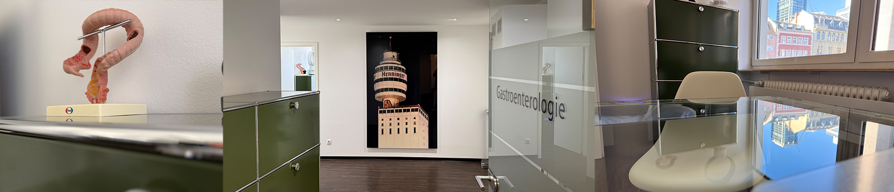 Praxisräume – Gastroenterologische Privatpraxis Frankfurt am Goetheplatz